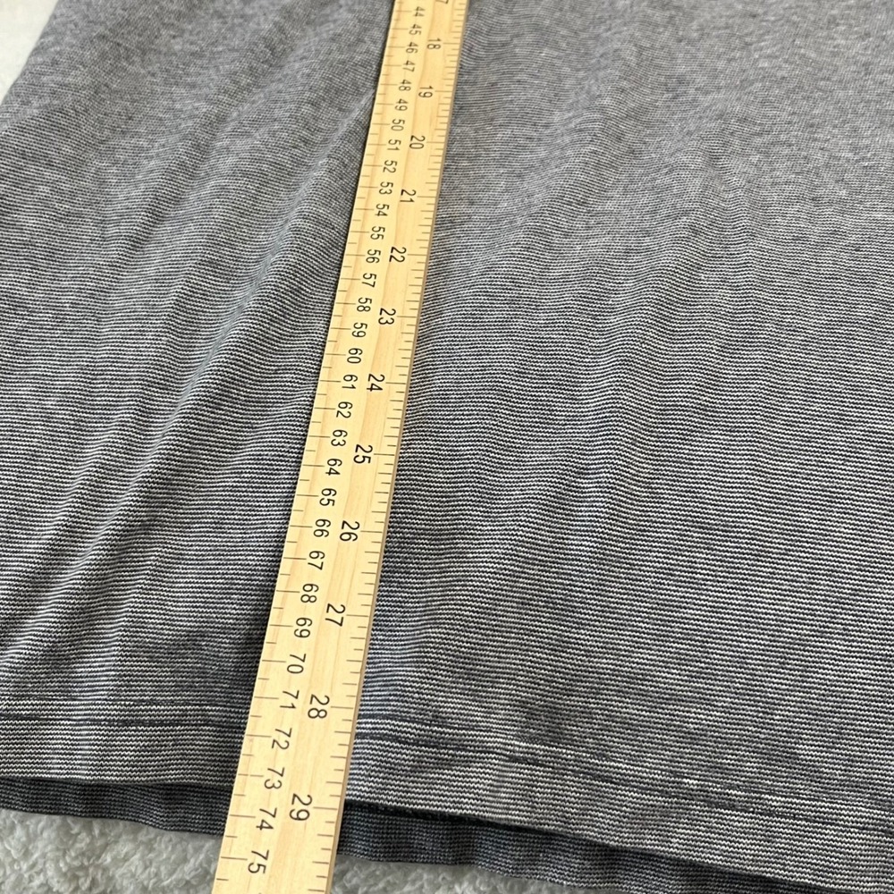 Old Navy Mens Gray Striped Long‎ Sleeve Henley Hoodie XL TG - Picture 6 of 6